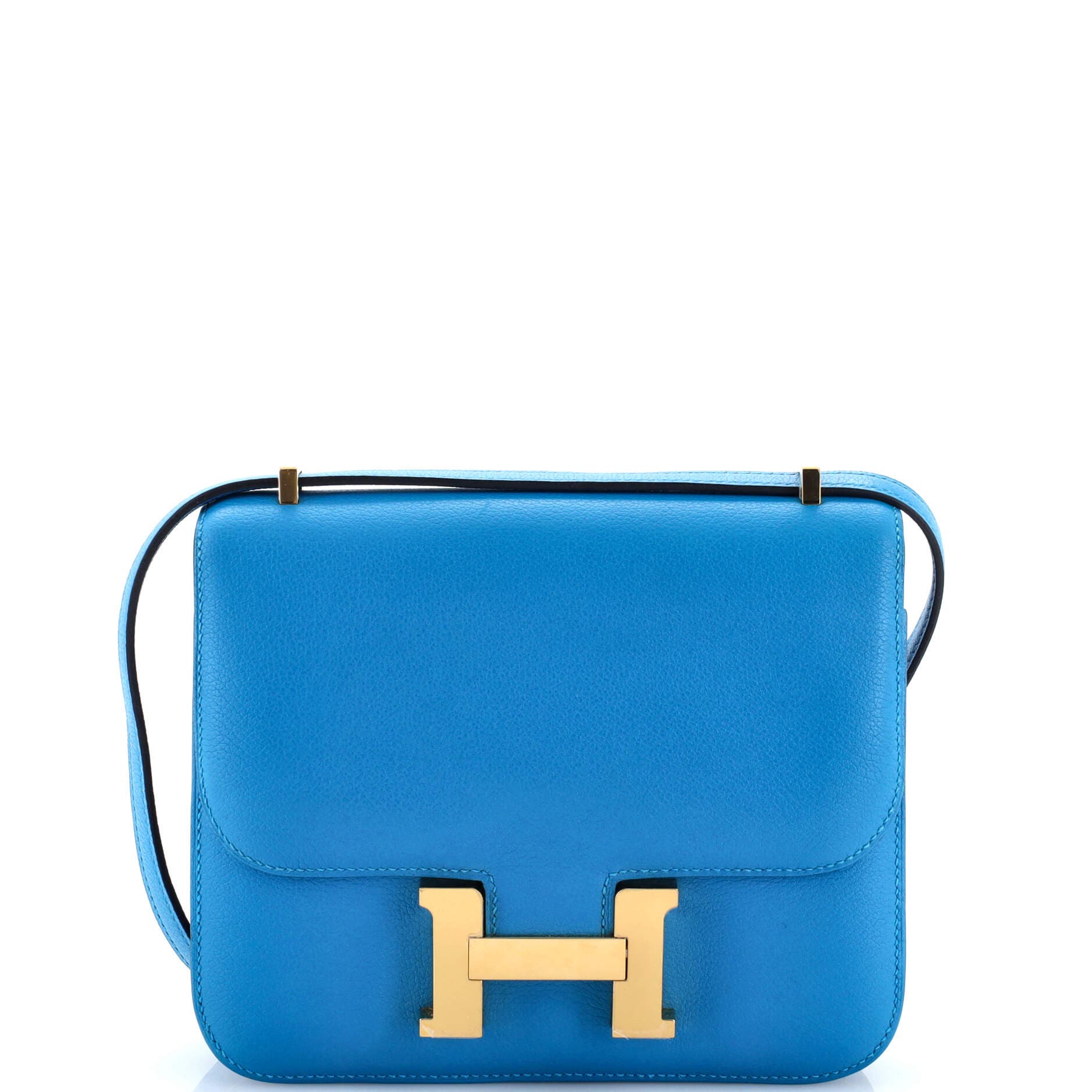 Pre-Owned Hermes Constance Bag Evercolor 18, Main, color, 