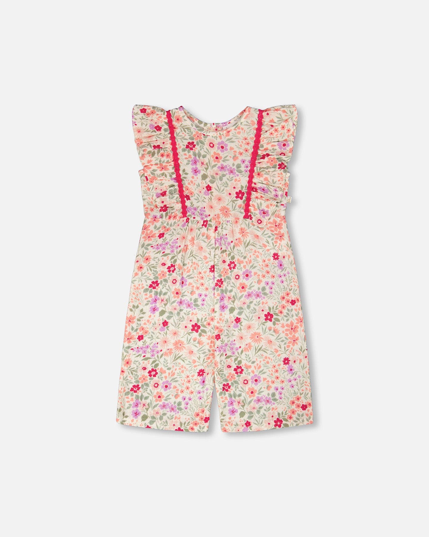 selected Off White Printed Flowers