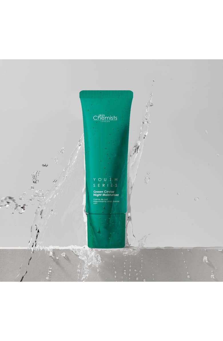 SKINCHEMISTS Youth Series Green Caviar Night Moisturiser 50ml x 2 Duo Pack, Alternate, color, White