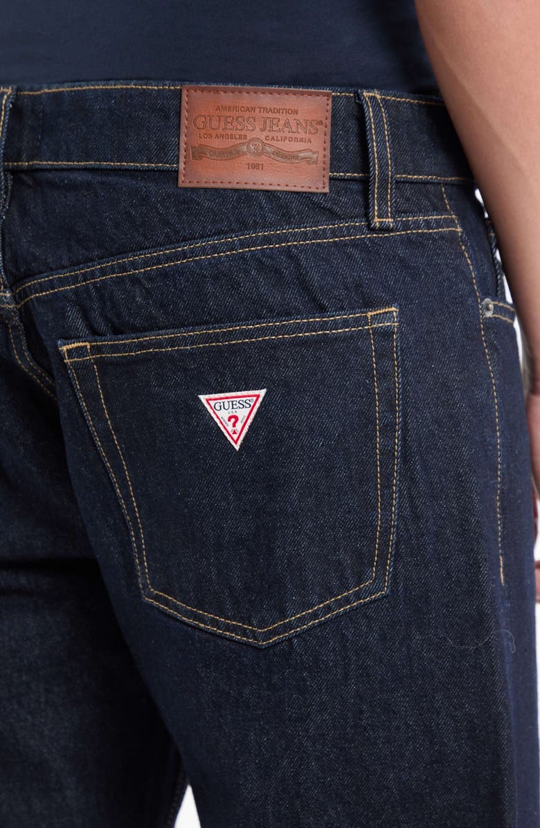 GUESS JEANS GJ Selvedge Straight Leg Jeans, Alternate, color, Gjse