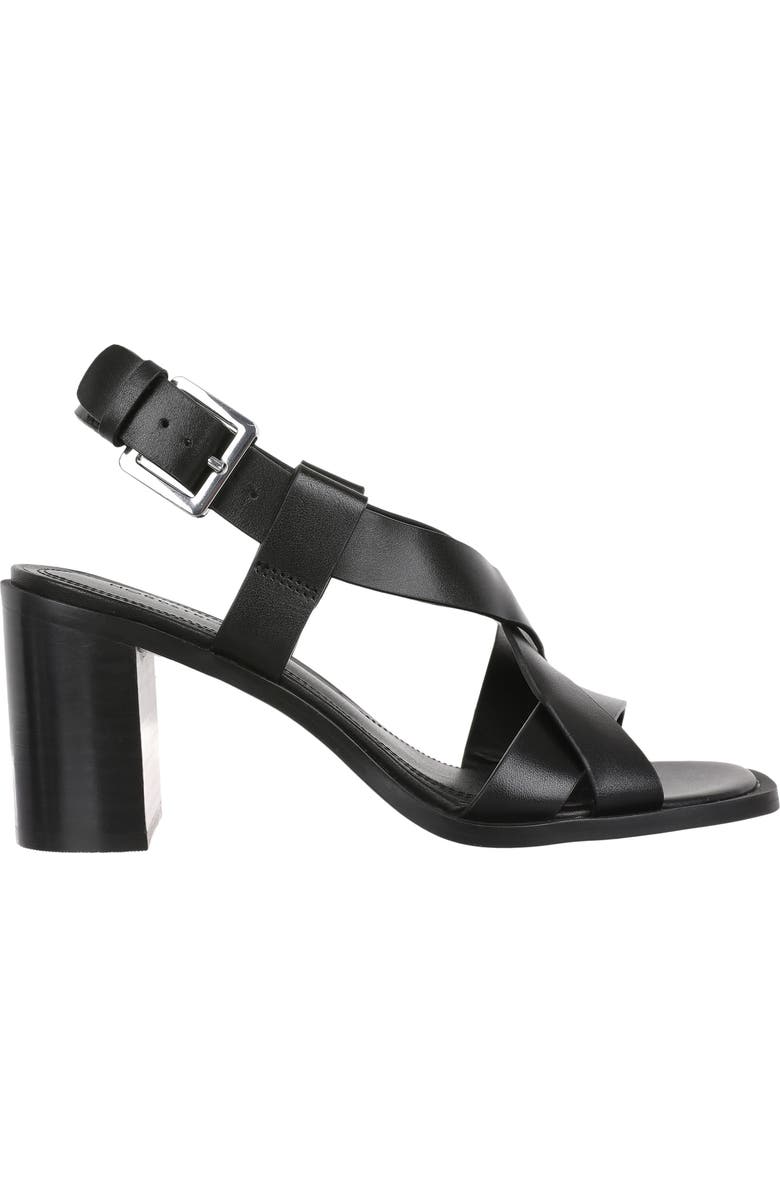 Nordstrom Kalindi Cross Strap Sandal, Alternate, color, Black