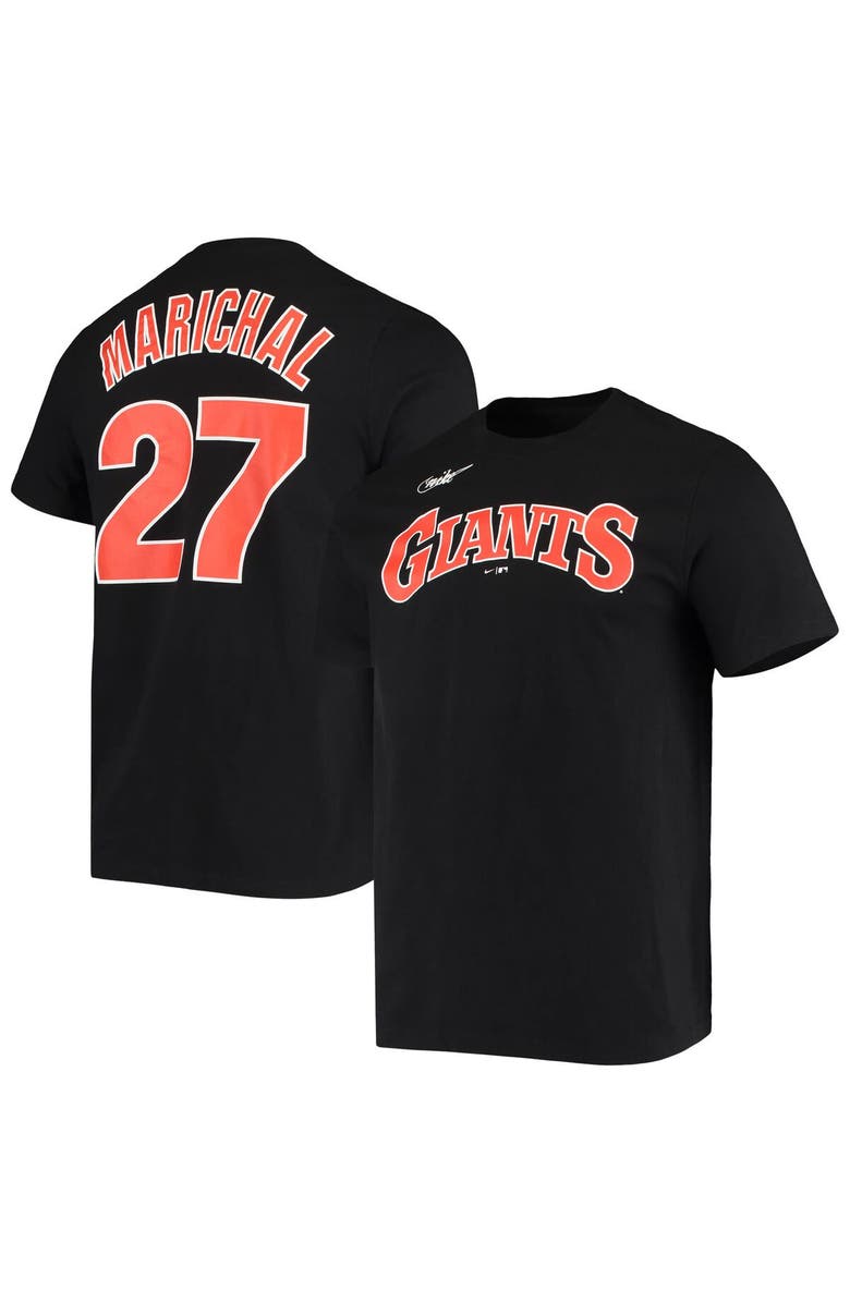 Nike Men's Nike Juan Marichal Black San Francisco Giants Name & Number T-Shirt, Main, color, Black