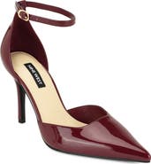 Nine West Graysin Faux Leather Pointed Toe Pump