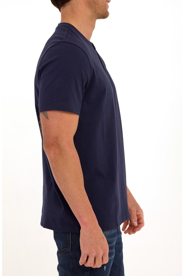 Shayne Luxe Jersey Henley, Alternate, color, STARGAZER