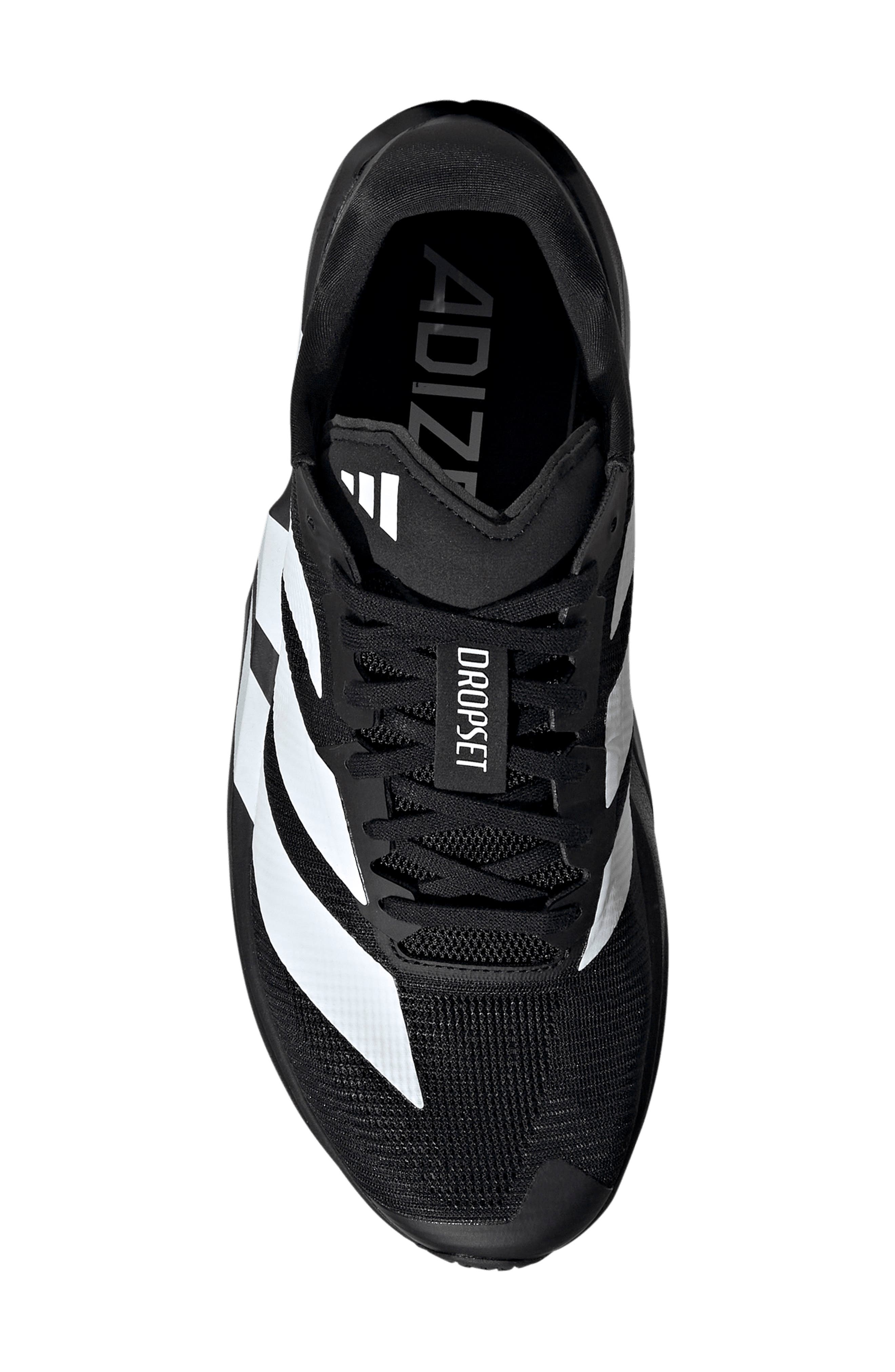 adidas Adizero Dropset Pro Training Shoe, Alternate, color, Core Black/ White/ Black