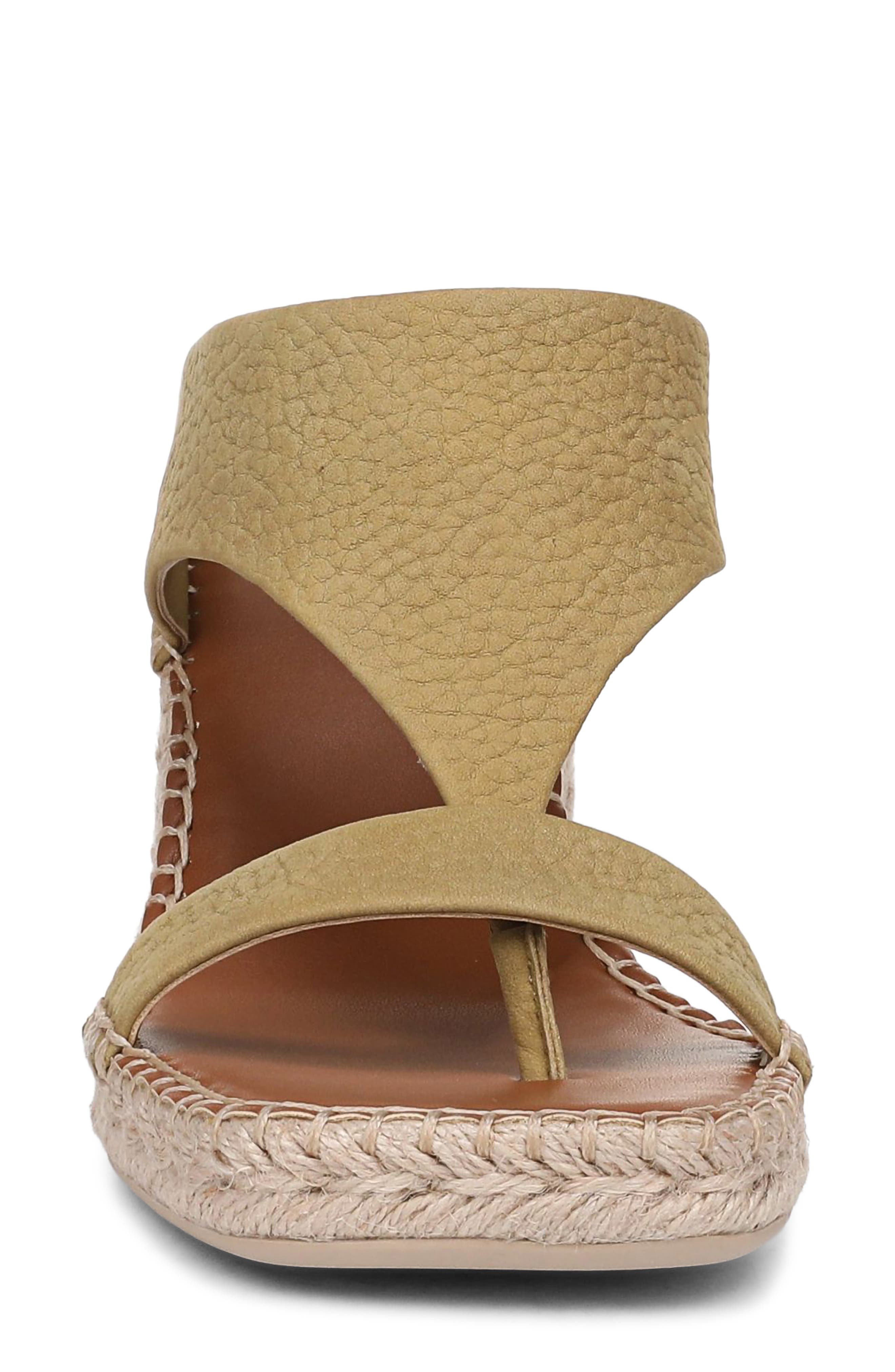 Farren Espadrille Platform Wedge Sandal, Alternate, color, FERN GREEN