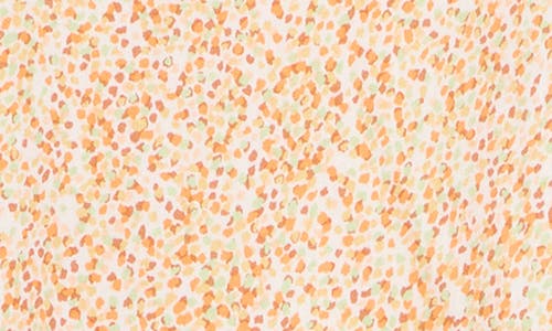 RENEE C RENEE C DOT PRINT BALLOON SLEEVE TOP 