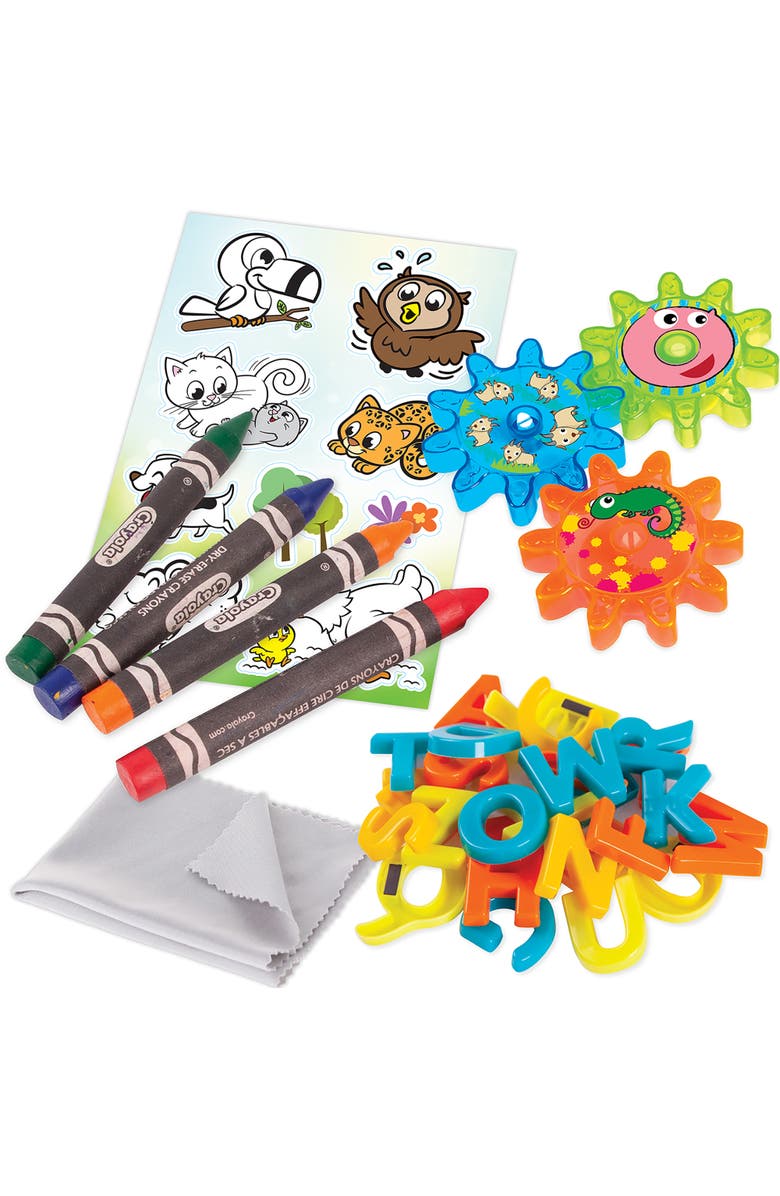 CRAYOLA Deluxe Magnetic Doublesided Easel Ages 3+, Alternate, color, Multicolored