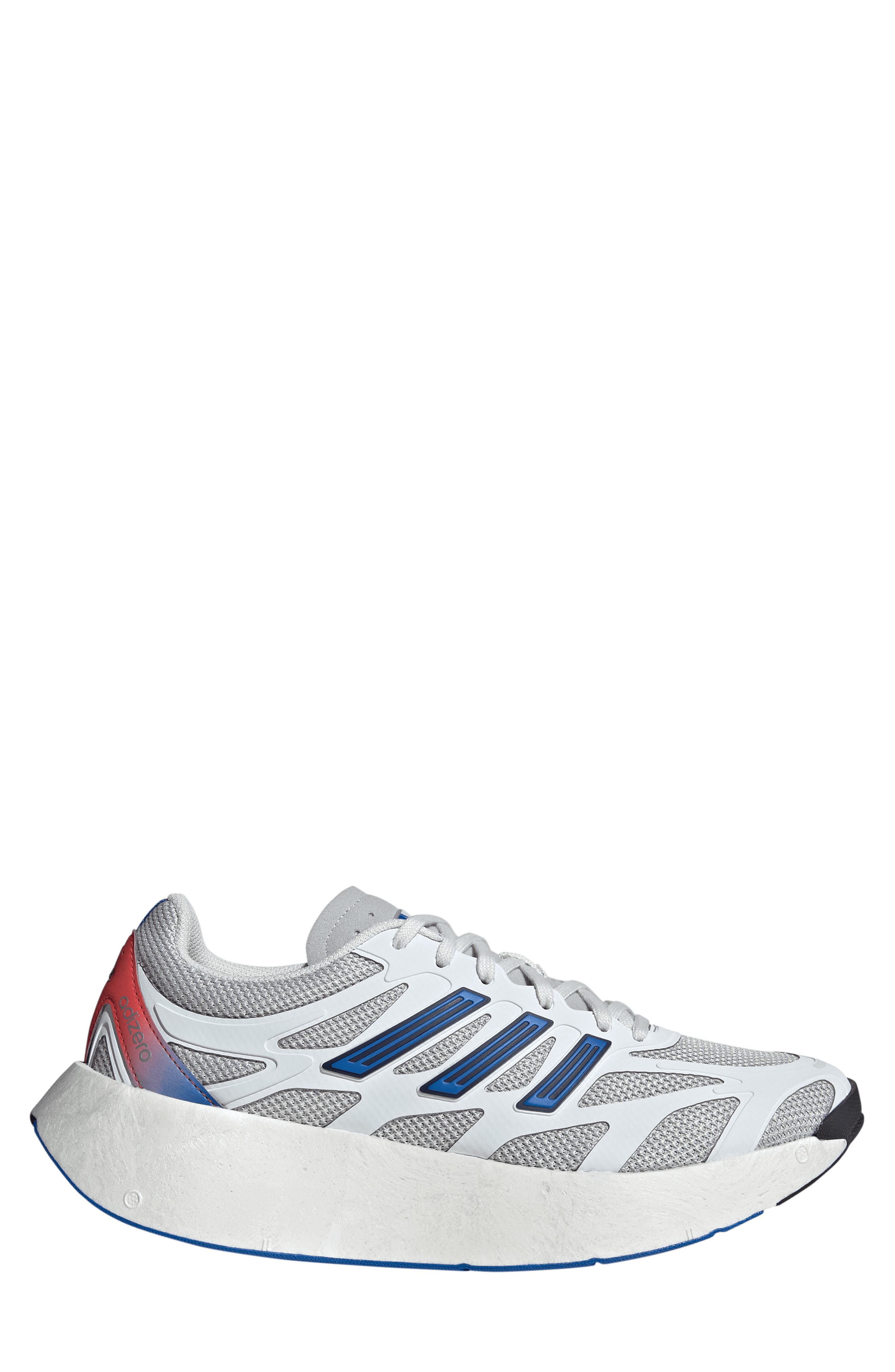 adidas Gender Inclusive Adizero Aruku Sneaker, Alternate, color, Crystal White/ Grey/ Blue