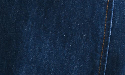 Mila Mae Sleeveless Bubble Hem Denim Midi Dress In Blue