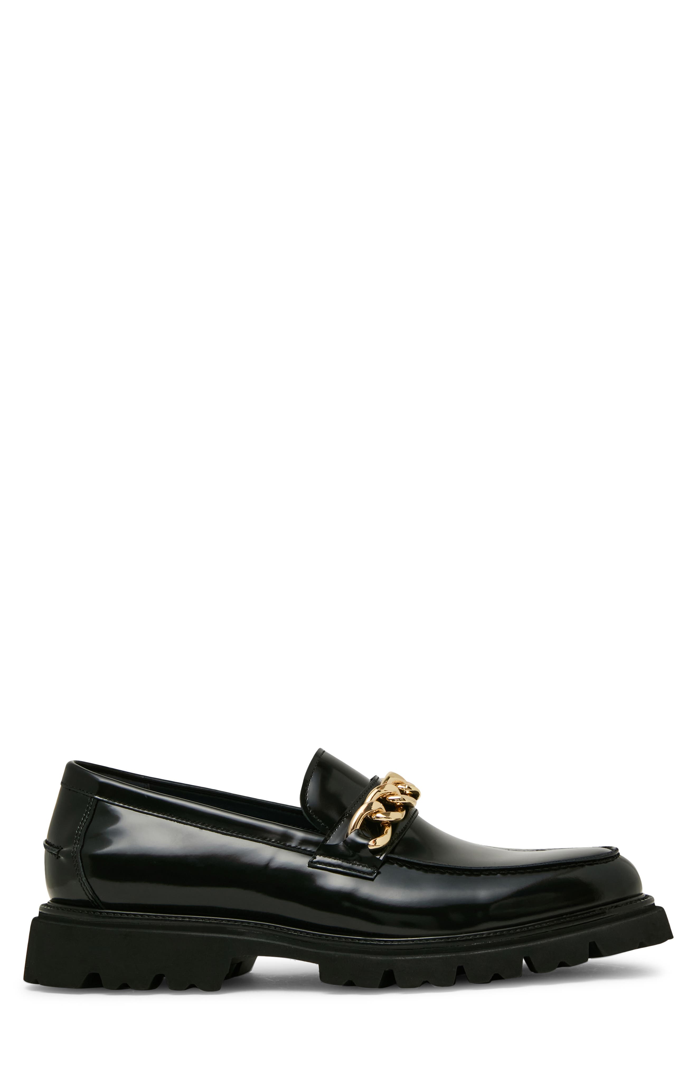 Steve Madden Nubia Chain Lug Leather Loafer (Men) | Nordstrom