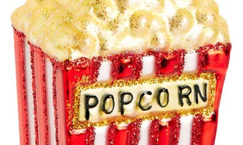 Old World Christmas Popcorn Glass Ornament
