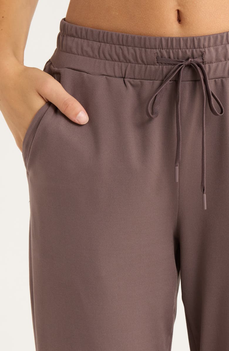 Zella Move In Pocket Joggers, Alternate, color, Grey Plum