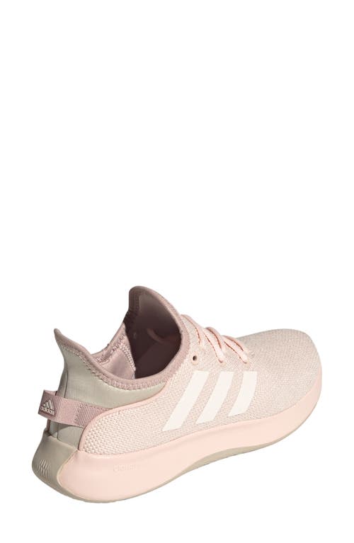 Adidas Originals Adidas Cloudfoam Pure Running Shoe In Quartz/white/alumina