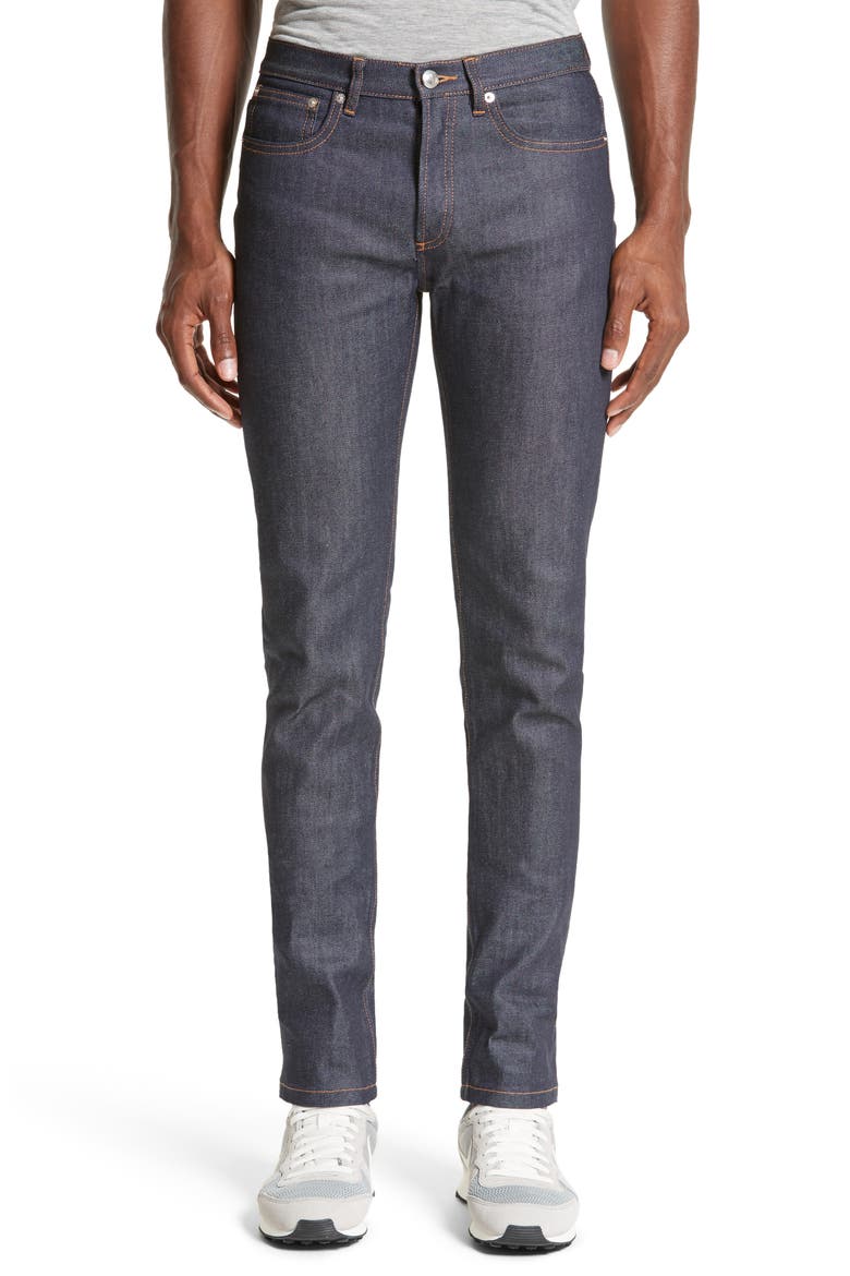 Petite Standard Stretch Skinny Fit Jeans, Main, color, INDIGO