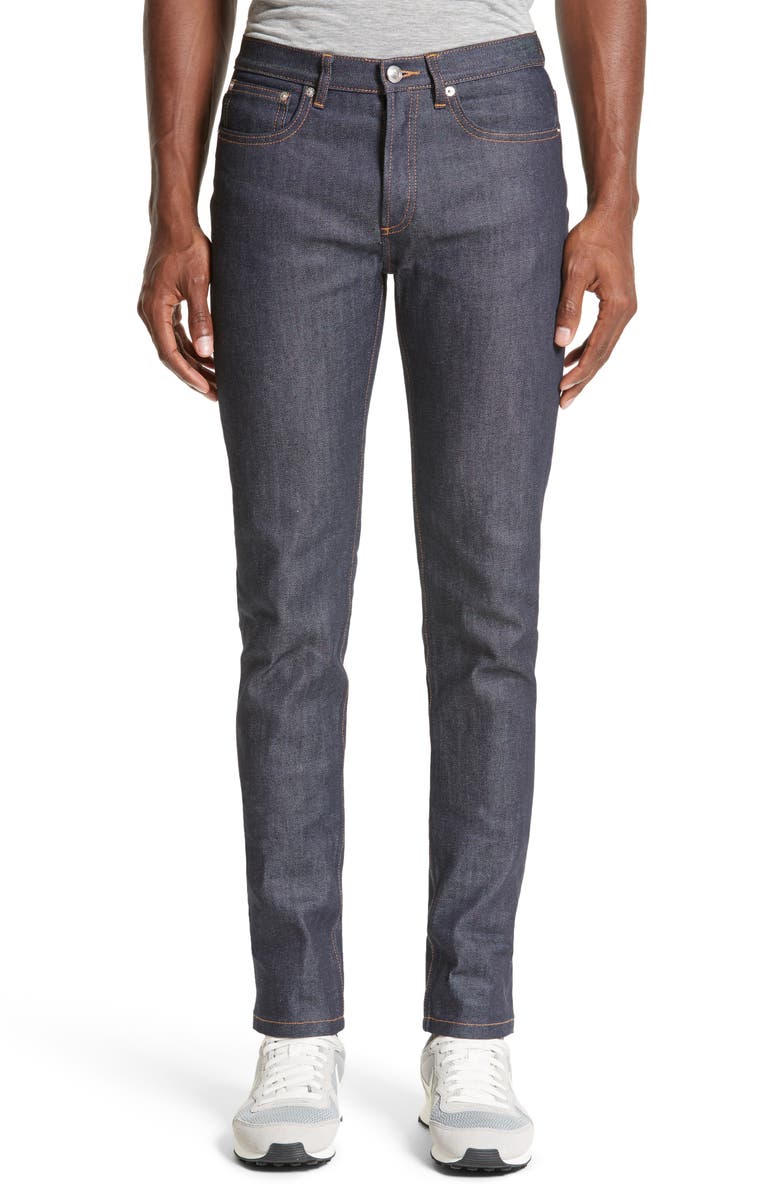 A.P.C. Petite Standard Stretch Skinny Fit Jeans, Main, color,