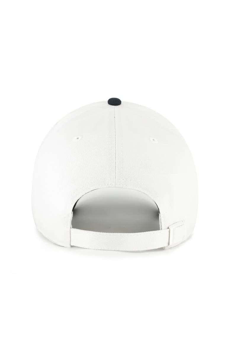Unisex '47  White/Black New York Liberty Contemporary Two-Tone Clean Up Adjustable Hat, Alternate, color, White