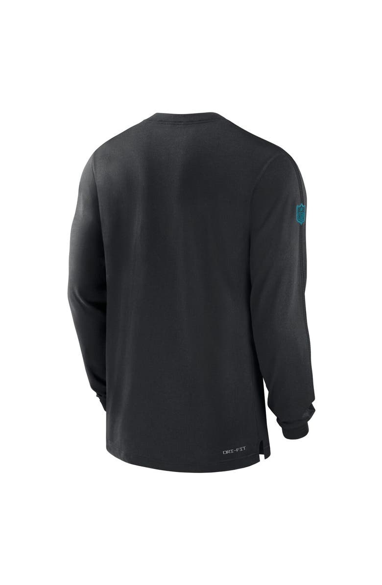 Nike Men's Nike Black Jacksonville Jaguars Sideline Player Performance Long Sleeve T-Shirt, Alternate, color, Black