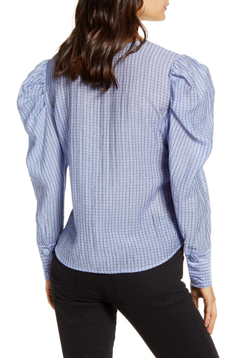 Puff Sleeve Top, Alternate, color, THISTLE DOWN