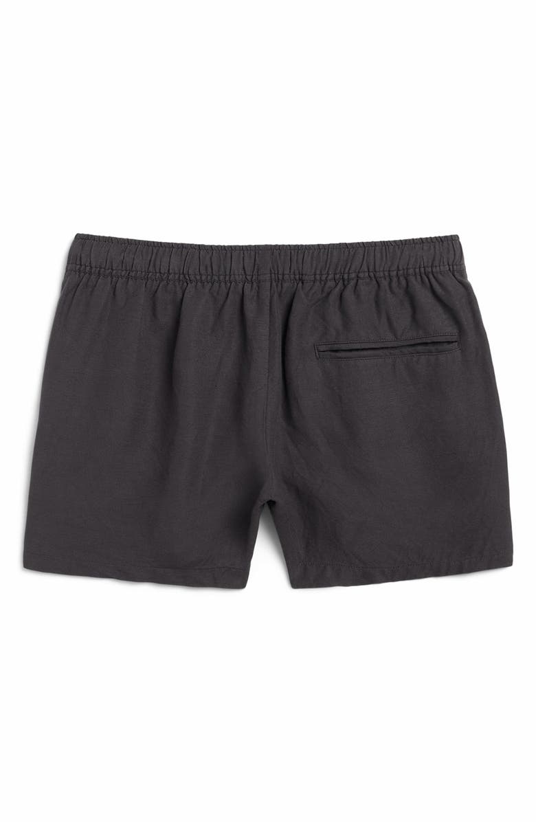 AUTO-REPLY<sup>™</sup> Linen Blend Drawstring Shorts, Alternate, color, Granite/ Gray