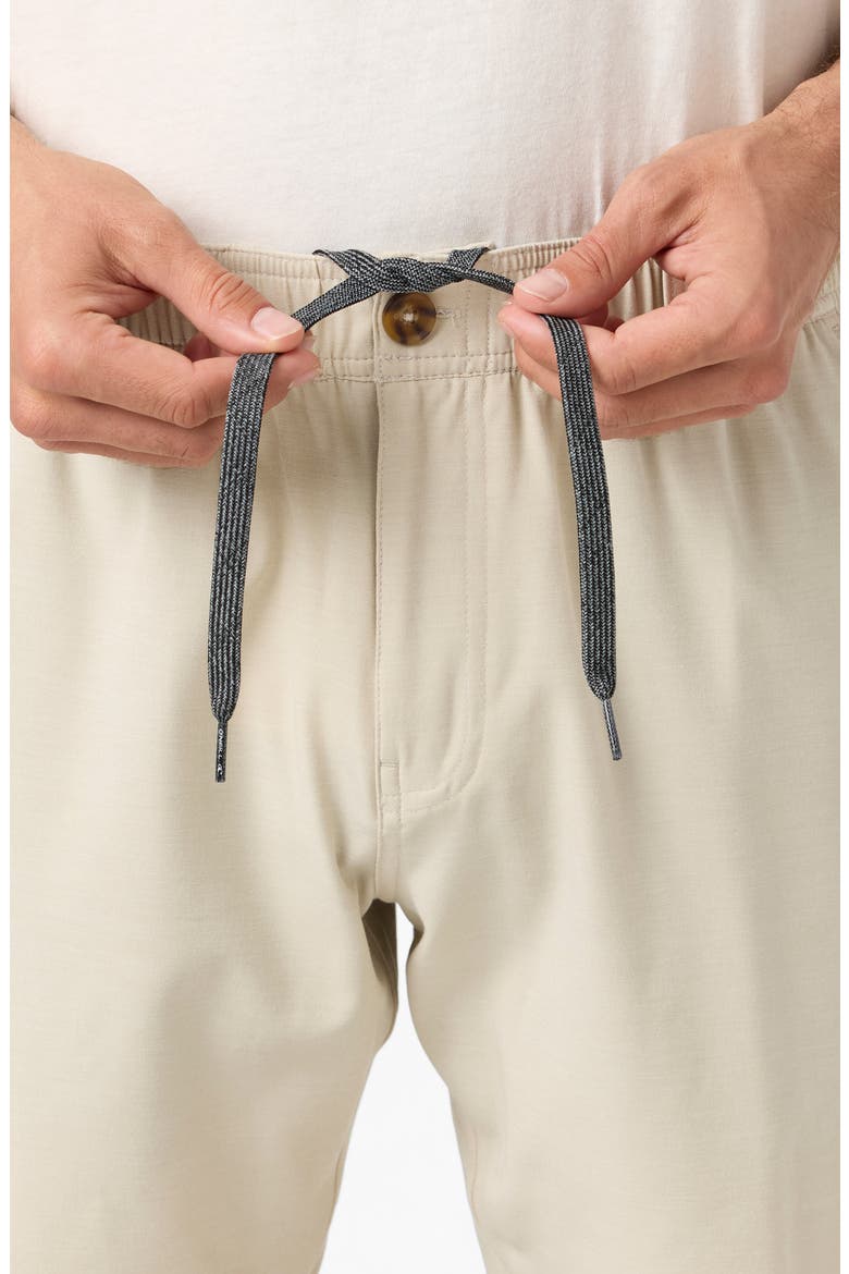 Reserve Light Check Water Repellent Bermuda Shorts, Alternate, color, LIGHT KHAKI