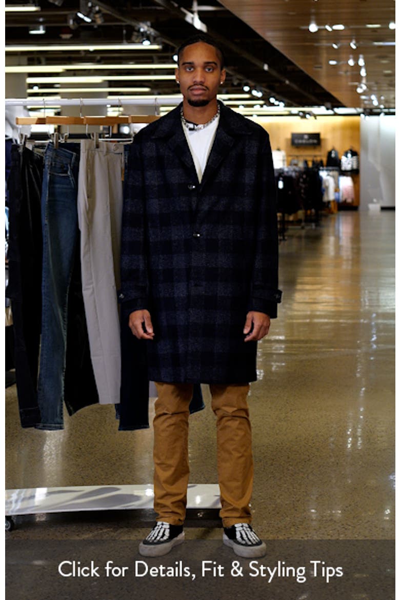 Clark Buffalo Check Jersey Coat video