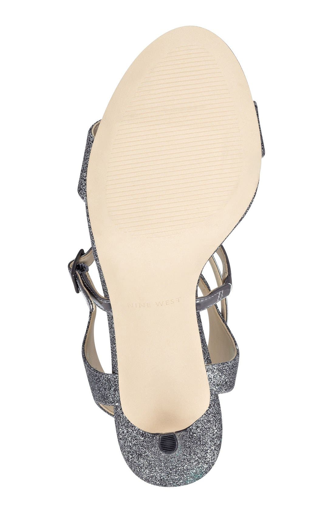 Nine West 'Gypsee' Strappy Sandal, Alternate, color, 