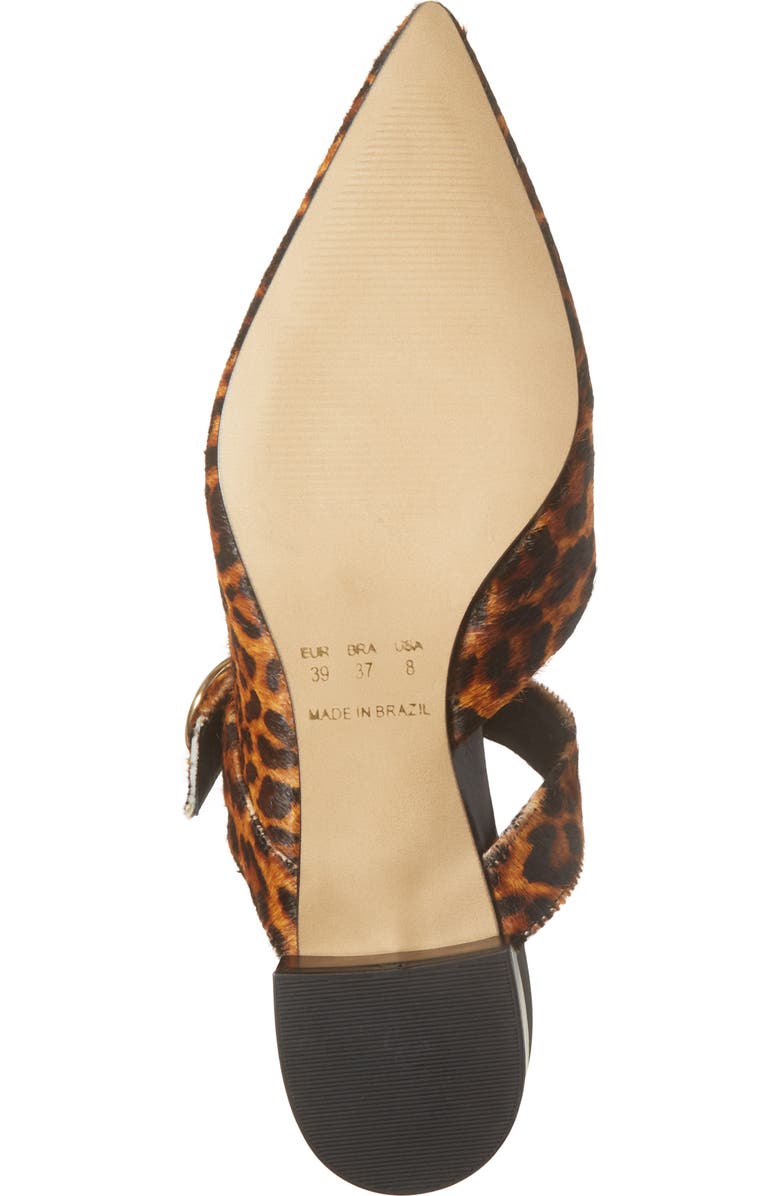 KOKO + PALENKI Sloane Genuine Calf Hair Mule, Alternate, color, Leopard Calf Hair
