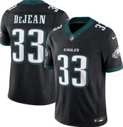 Nike Men's Nike Cooper DeJean Black Philadelphia Eagles Alternate Vapor F.U.S.E. Stitched Limited Jersey