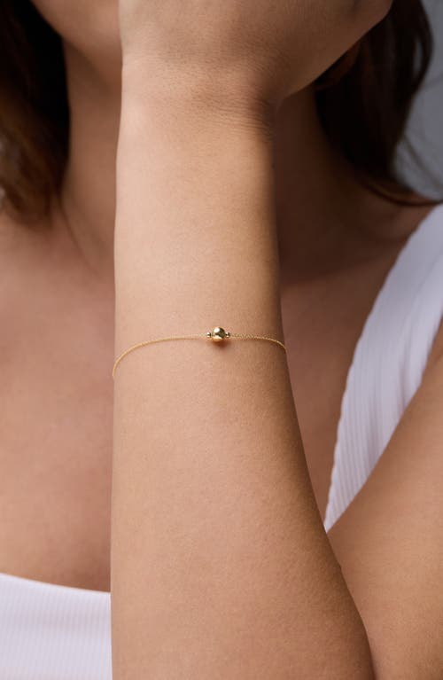 Bony Levy 14k Gold Ball Chain Bracelet In Gold