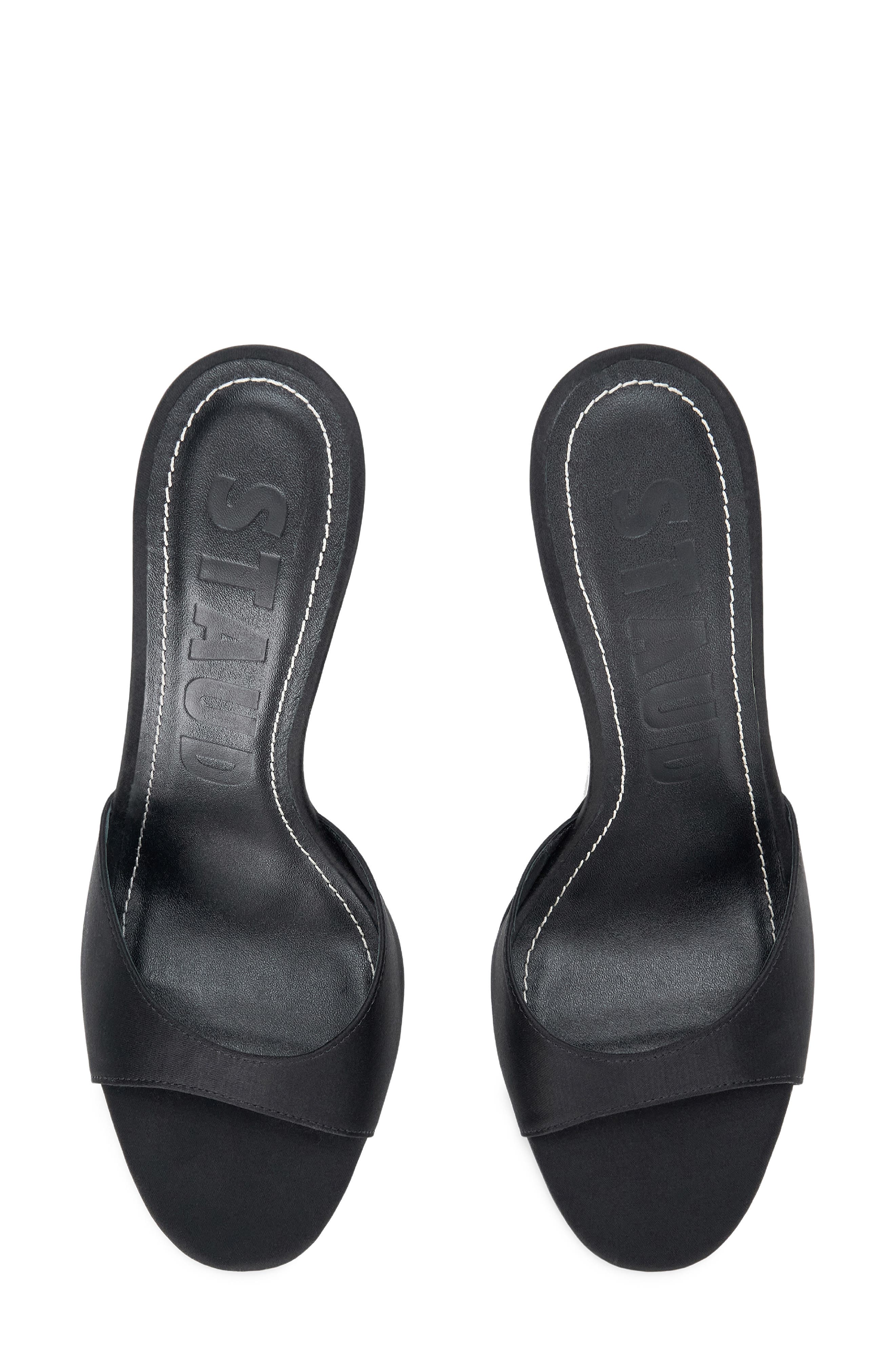 STAUD Brigitte Wedge Sandal, Alternate, color, Black