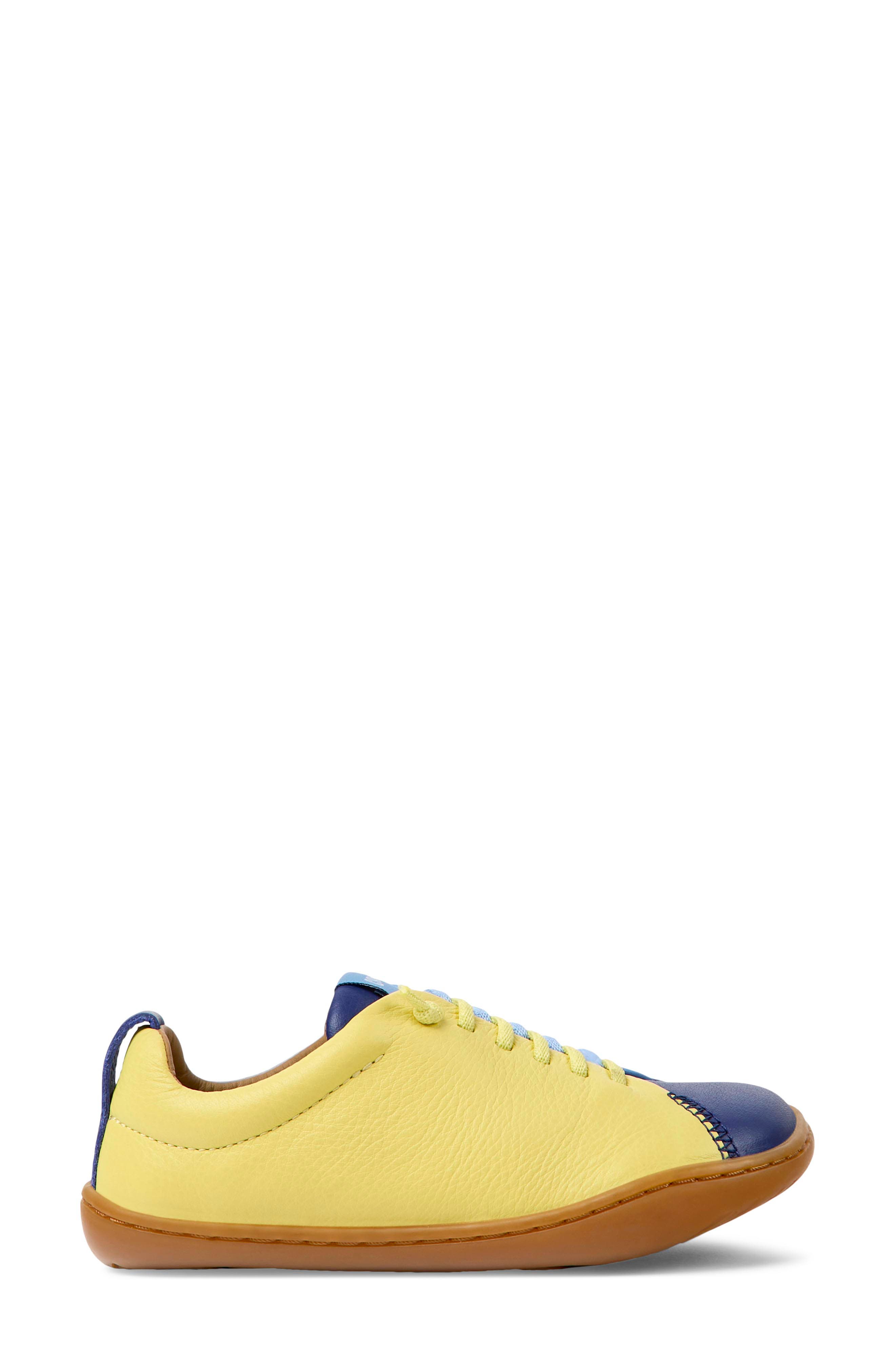 Kids' Mismatched Colorblock Slip-On Shoe, Alternate, color, YELLOW/ BLUE