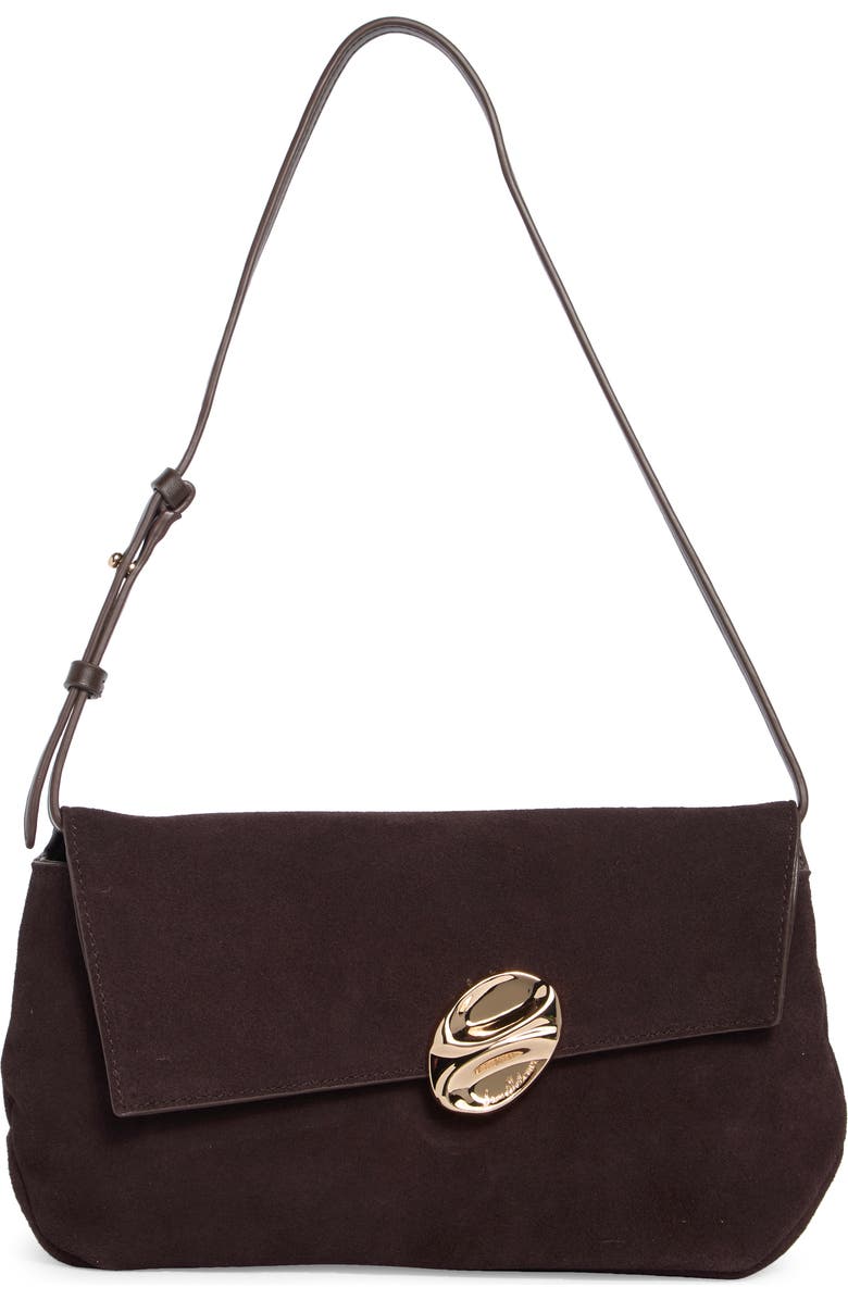 Sam Edelman Bex Folded Convertible Clutch, Main, color, Spiced Pecan