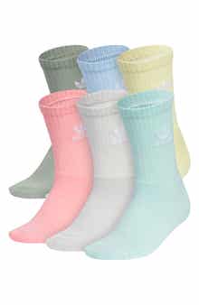 adidas Kids' 6-Pack Originals Performance Crew Socks