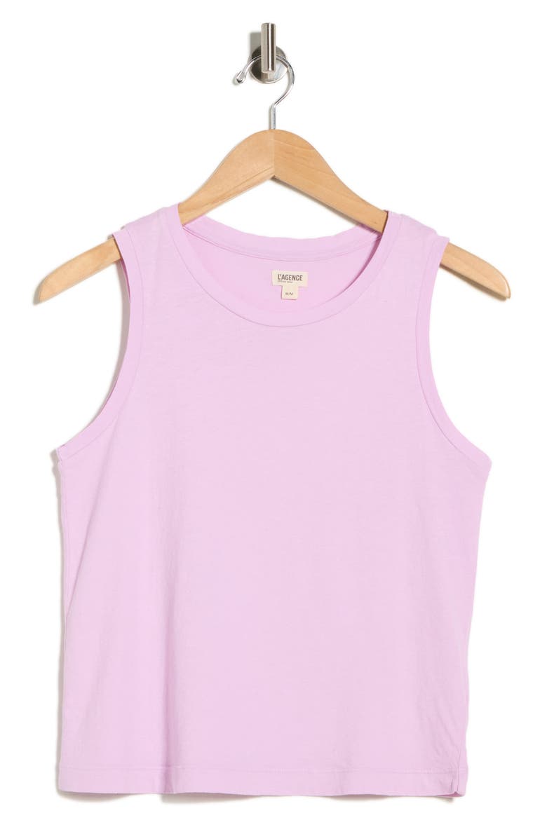 Mikaela Tank Top, Alternate, color, MAUVE MIST