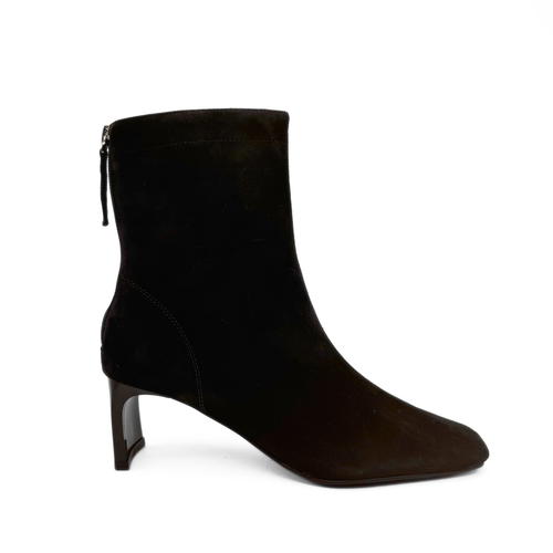 Amie Rafa Harlow Suede Bootie In Brown