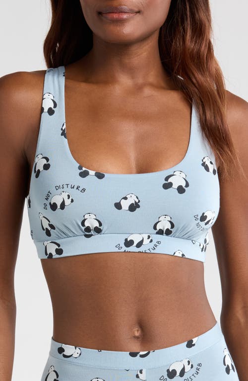 MeUndies FeelFree Square Neck Bralette in Do Not Disturb 