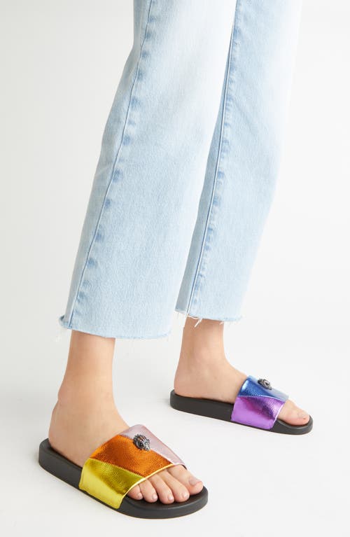 KURT GEIGER KURT GEIGER LONDON MEENA EAGLE SLIDE SANDAL