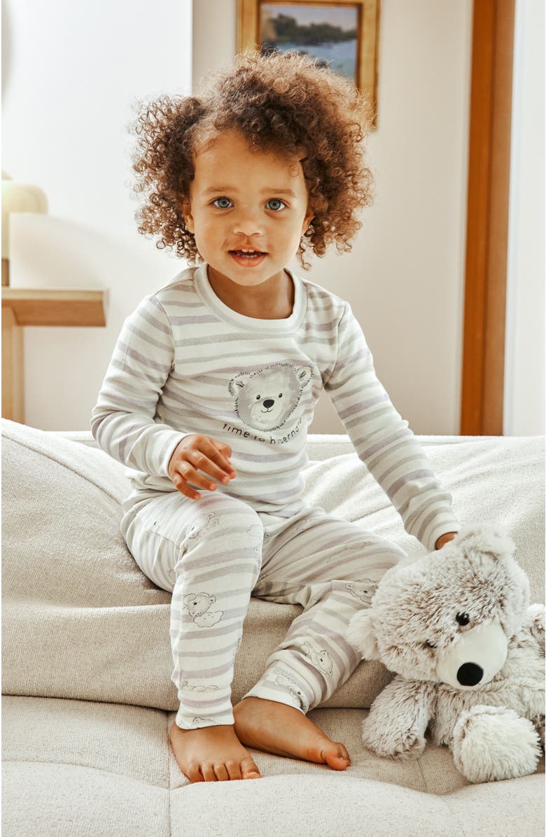 Warmies Marshmallow Bear PJ Set, Alternate, color, Marshmallow Bear