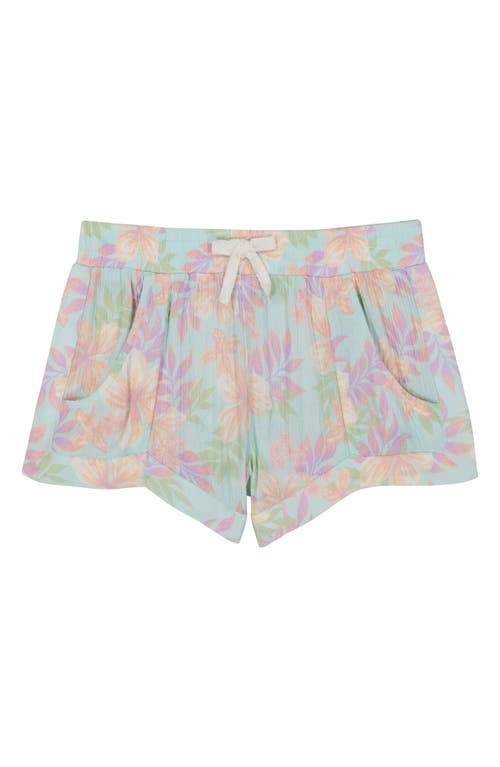 Shop Billabong Kids' Mad For You Floral Drawstring Shorts