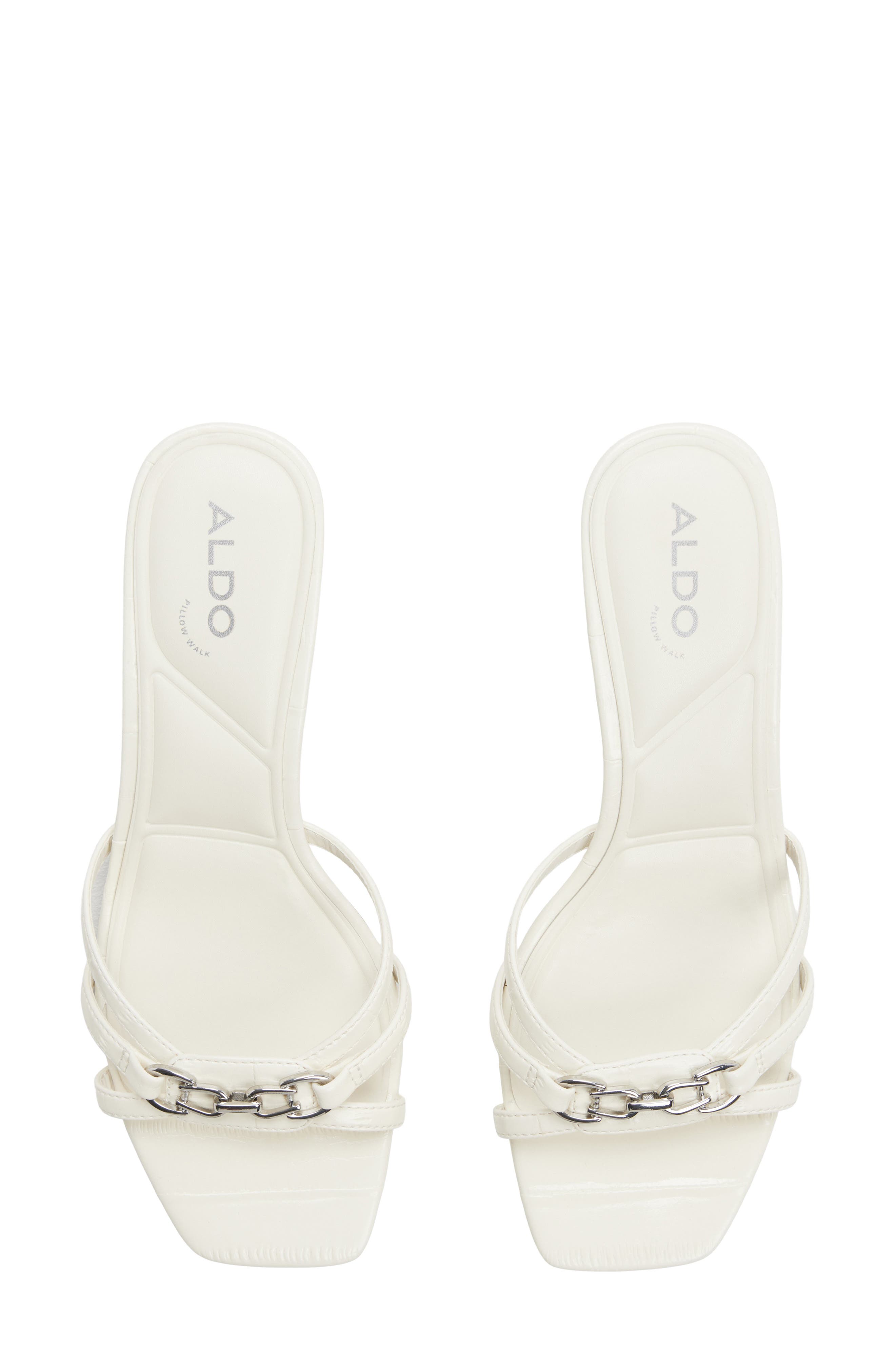 Cordelyia Slide Sandal, Alternate, color, WHITE