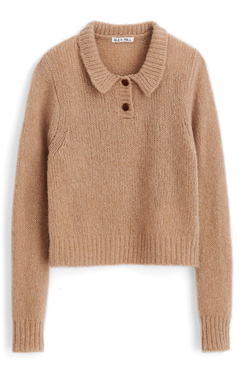 Alex Mill Wool & Cashmere Blend Henley Sweater, Alternate, color, 