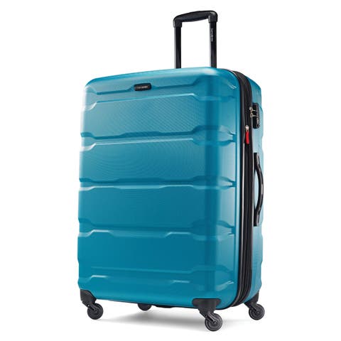Omni PC  Checked-Large 28-Inch Hardside Expandable Luggage with Spinner Wheels