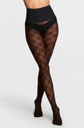 Commando Plaid Sheer Tights