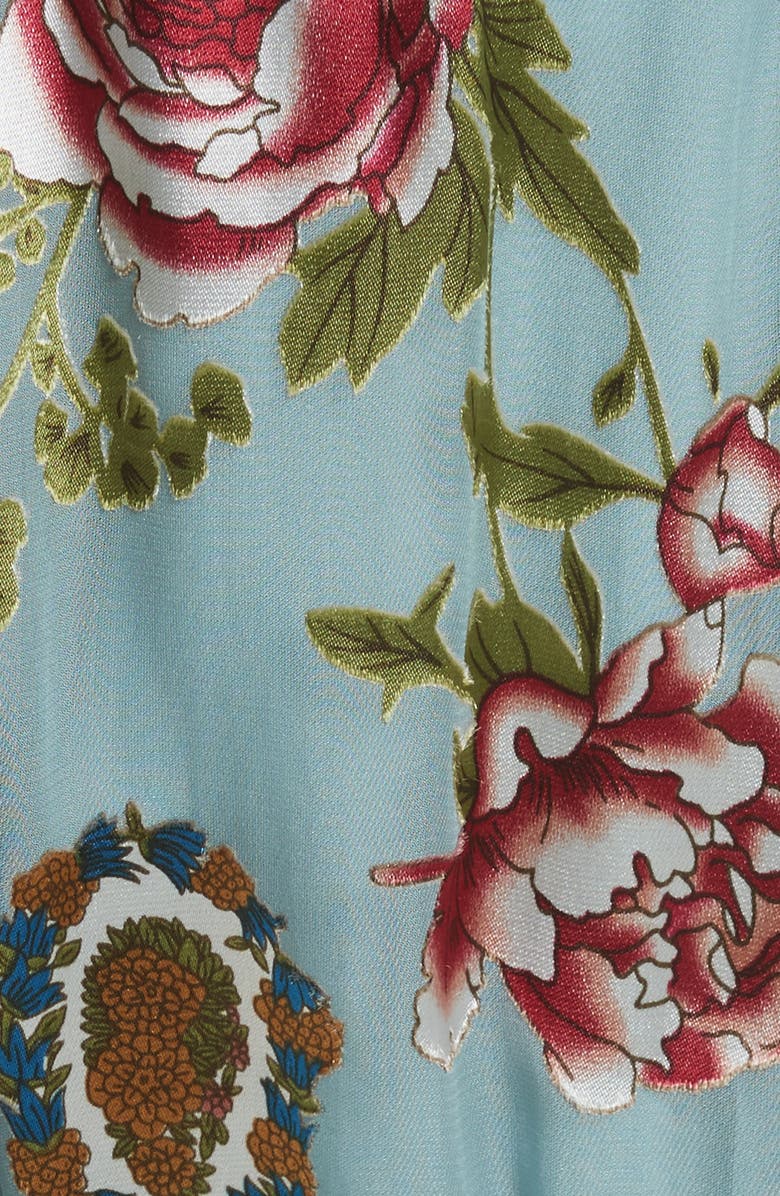 Alice + Olivia Waylon Off the Shoulder Blouson Dress, Alternate, color, 