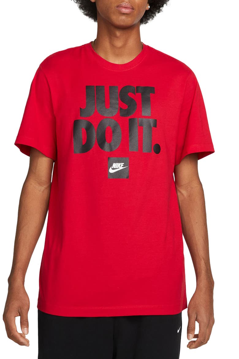 Sportswear Graphic T-Shirt, Main, color, UNIVERSITY RED