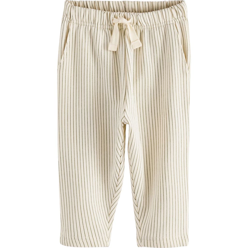 Next Kids' Stripe Jersey Joggers In Yellow