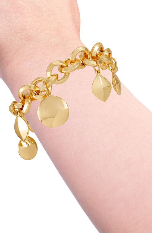 Vince Camuto Charmy Toggle Chain Bracelet In Goldtone