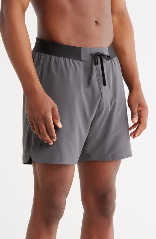 Rhone 6-inch Base Performance Training Shorts In Gray