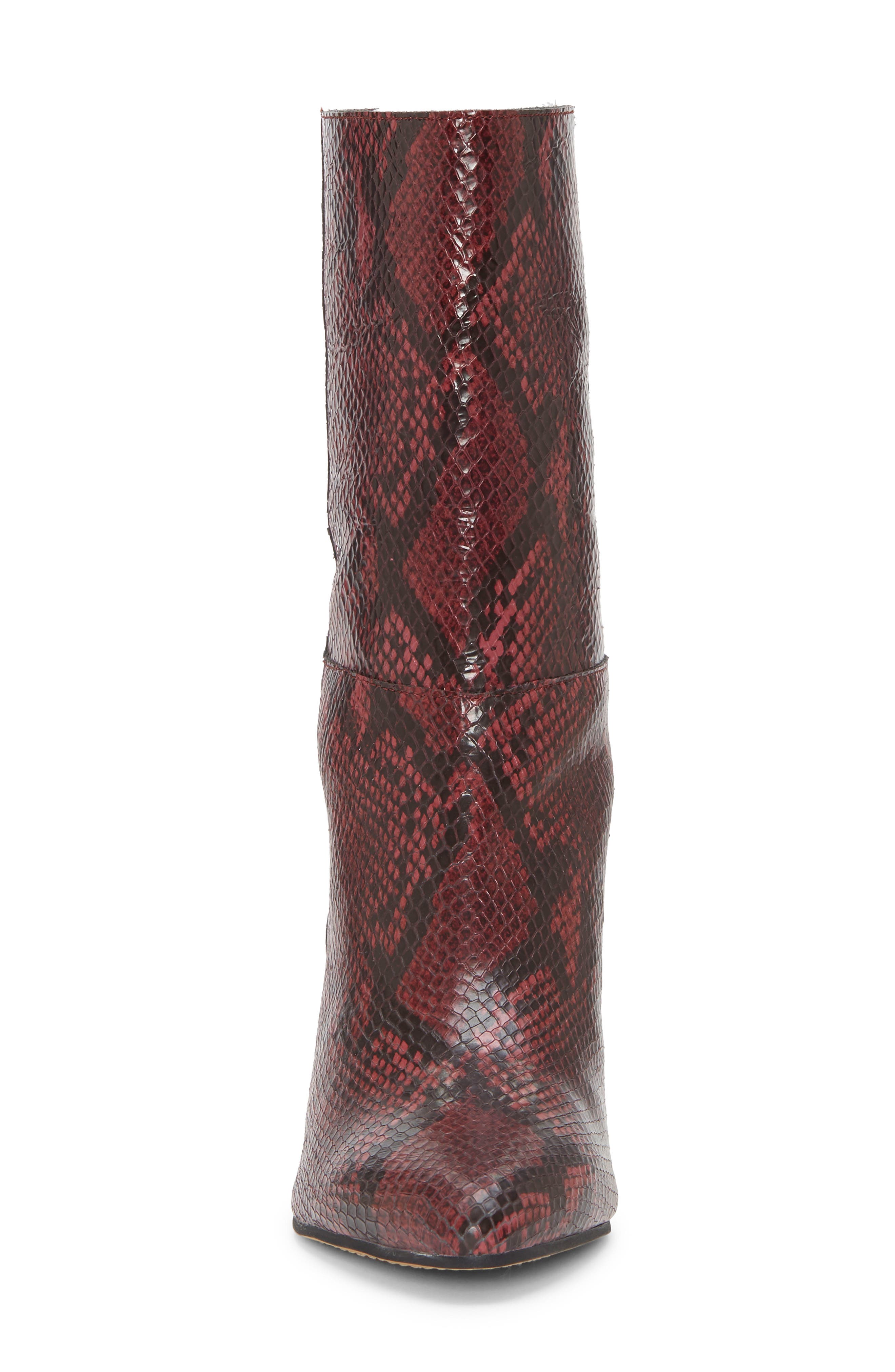 Rastel Boot, Alternate, color, DARK RED LEATHER